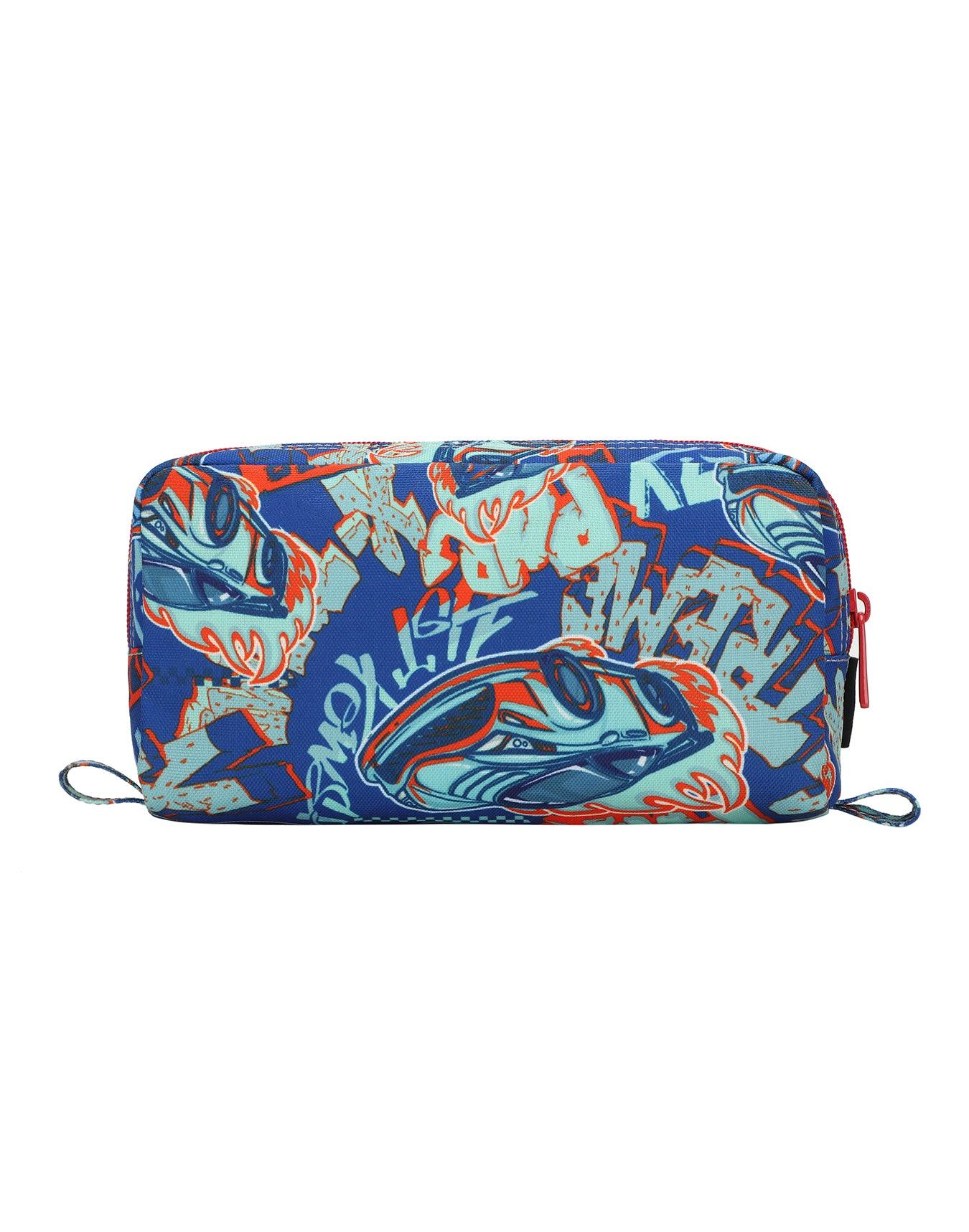 Cubs Car Flames Pencil Case - Ourkids - Cubs