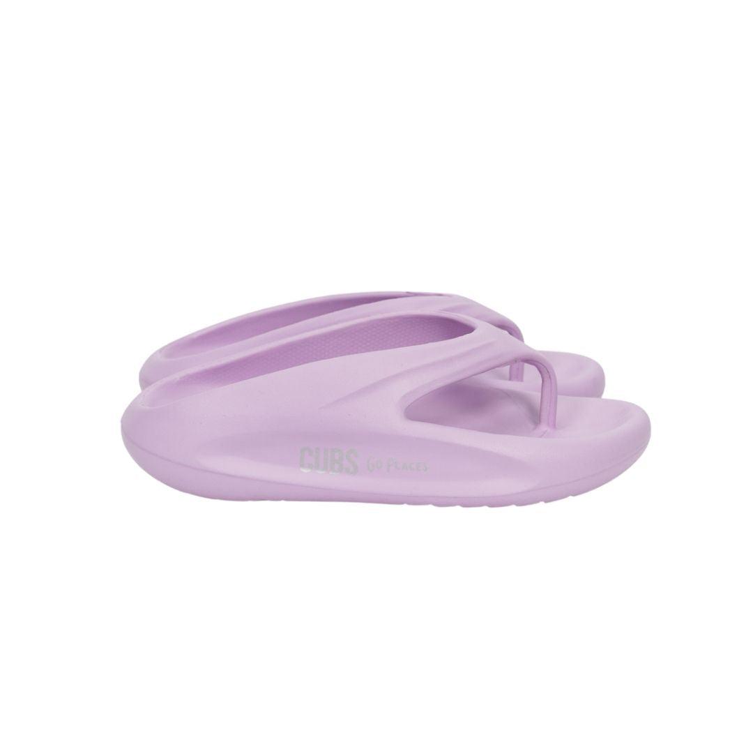 Cubs Chunky high Platform Flip Flop (Lilac) - Ourkids - Cubs