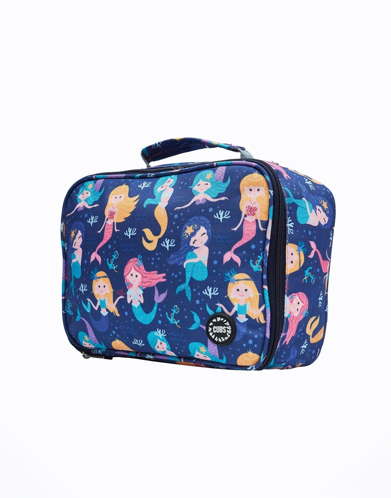 CUBS DANCING MERMAIDS BIG AND BASIC LUNCH BAG - Ourkids - Cubs