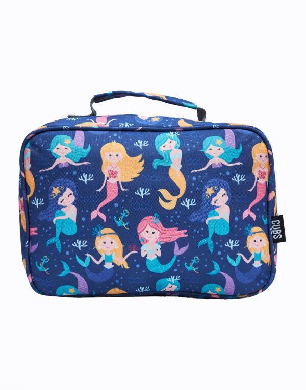 CUBS DANCING MERMAIDS BIG AND BASIC LUNCH BAG - Ourkids - Cubs