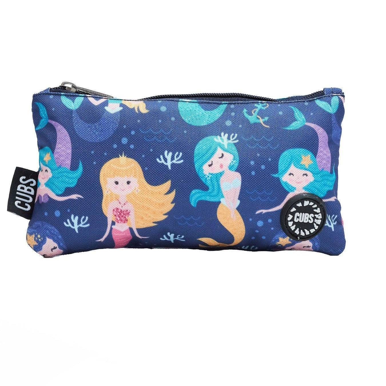 Cubs Dancing Mermaids Big And Basic Pencil Case - Ourkids - Cubs