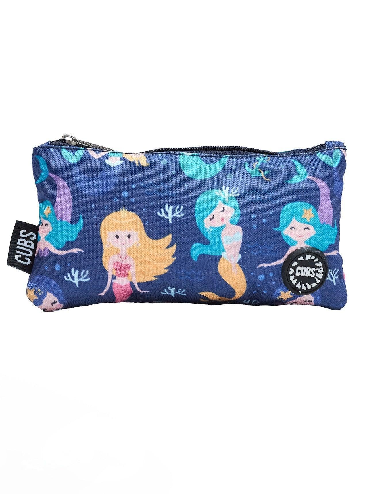 Cubs Dancing Mermaids Big And Basic Pencil Case - Ourkids - Cubs