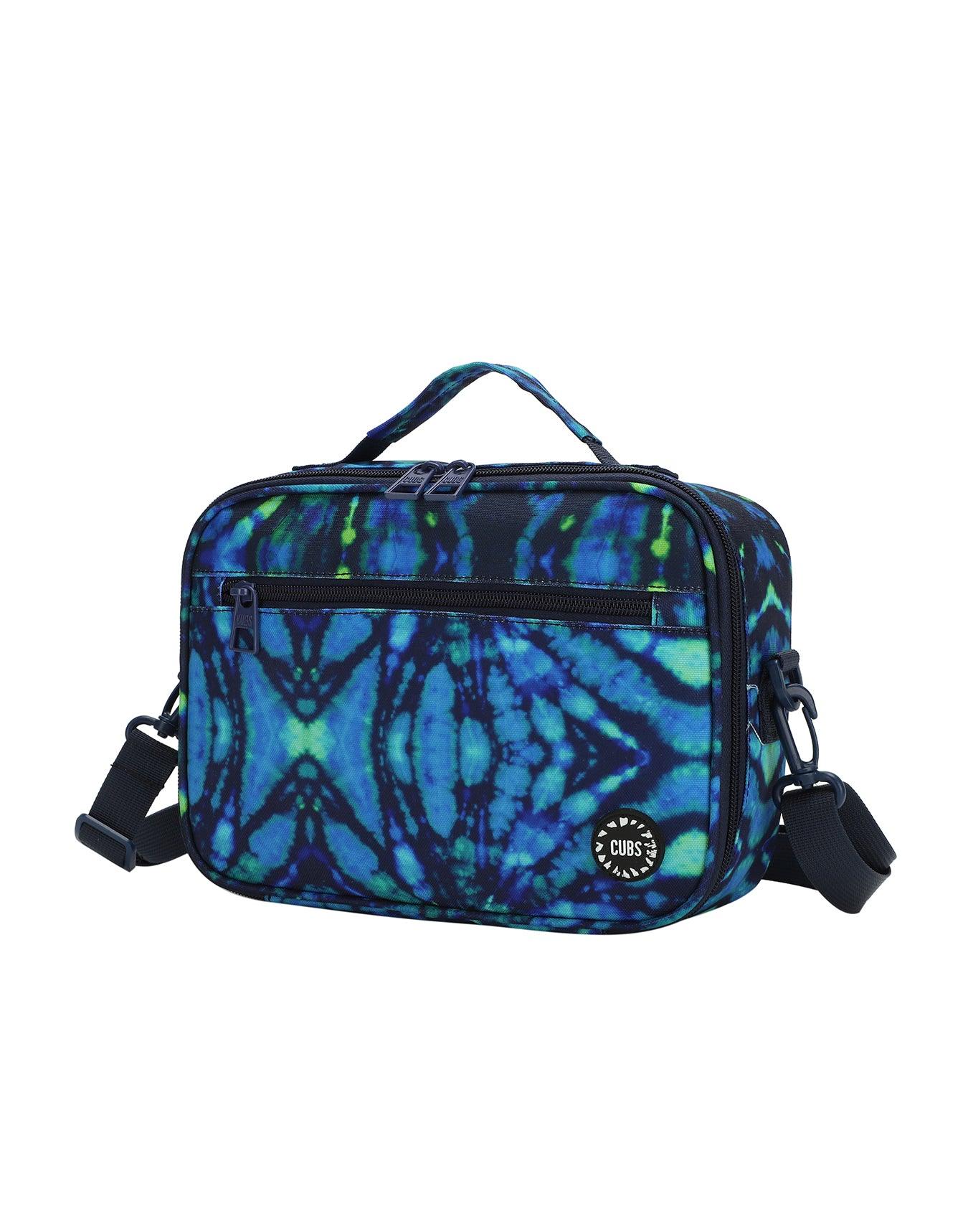 Cubs Deep Blue Tie Dye Cross Body Lunch Bag - Ourkids - Cubs