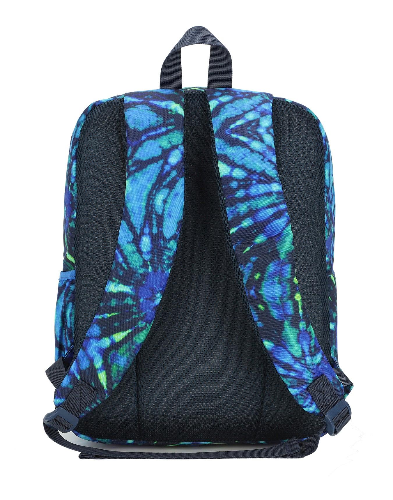 Cubs Deep Blue Tie Dye Junior Student Backpack - Ourkids - Cubs