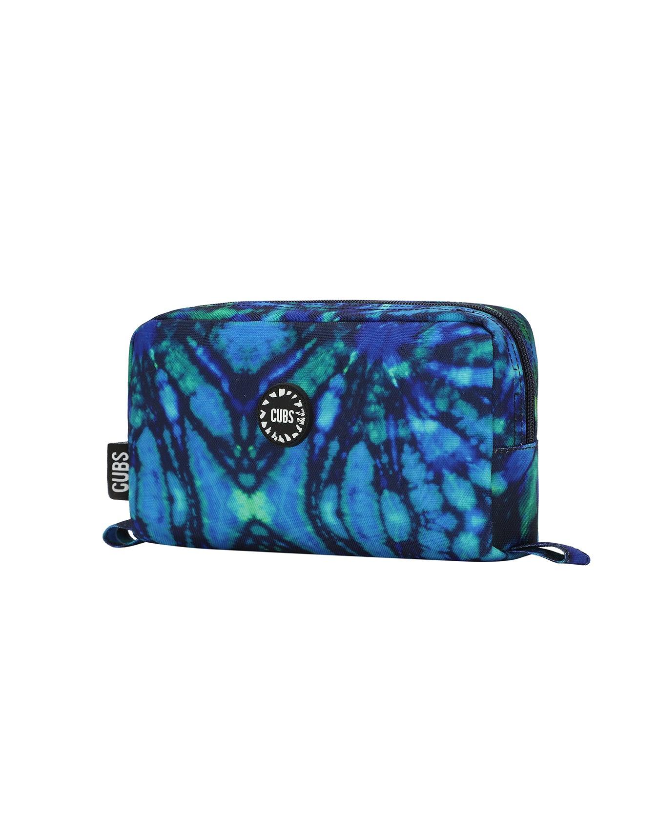 Cubs Deep Blue Tie Dye Pencil Case - Ourkids - Cubs