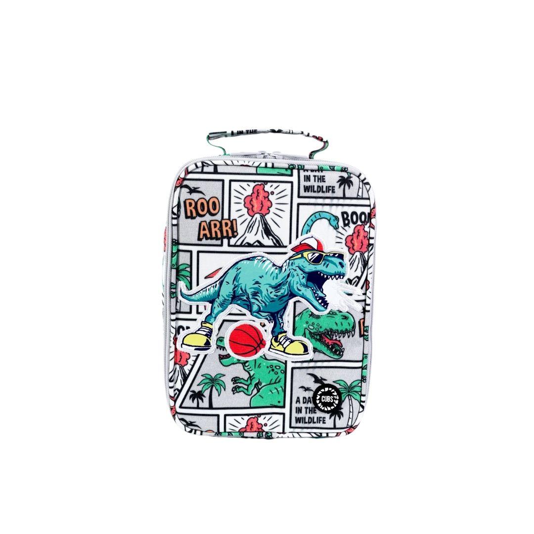 Cubs Dino Roar Big & Basic Lunch Bag - Ourkids - Cubs