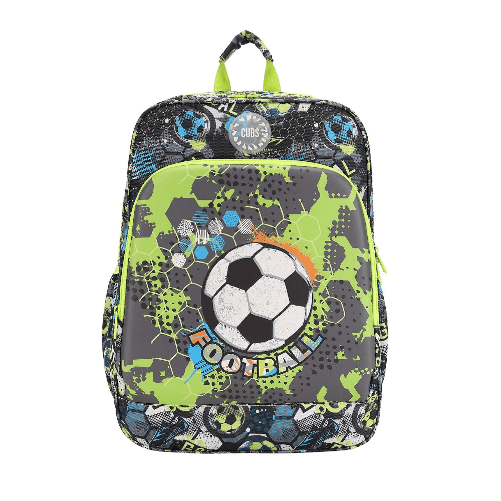 CUBS FOOTBALL BLUE HARD TOP BACKPACK - Ourkids - Cubs