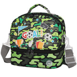 CUBS FOOTBALL GREEN CAMO HARD TOP LUNCH BAG - Ourkids - Cubs