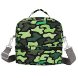 CUBS FOOTBALL GREEN CAMO HARD TOP LUNCH BAG - Ourkids - Cubs