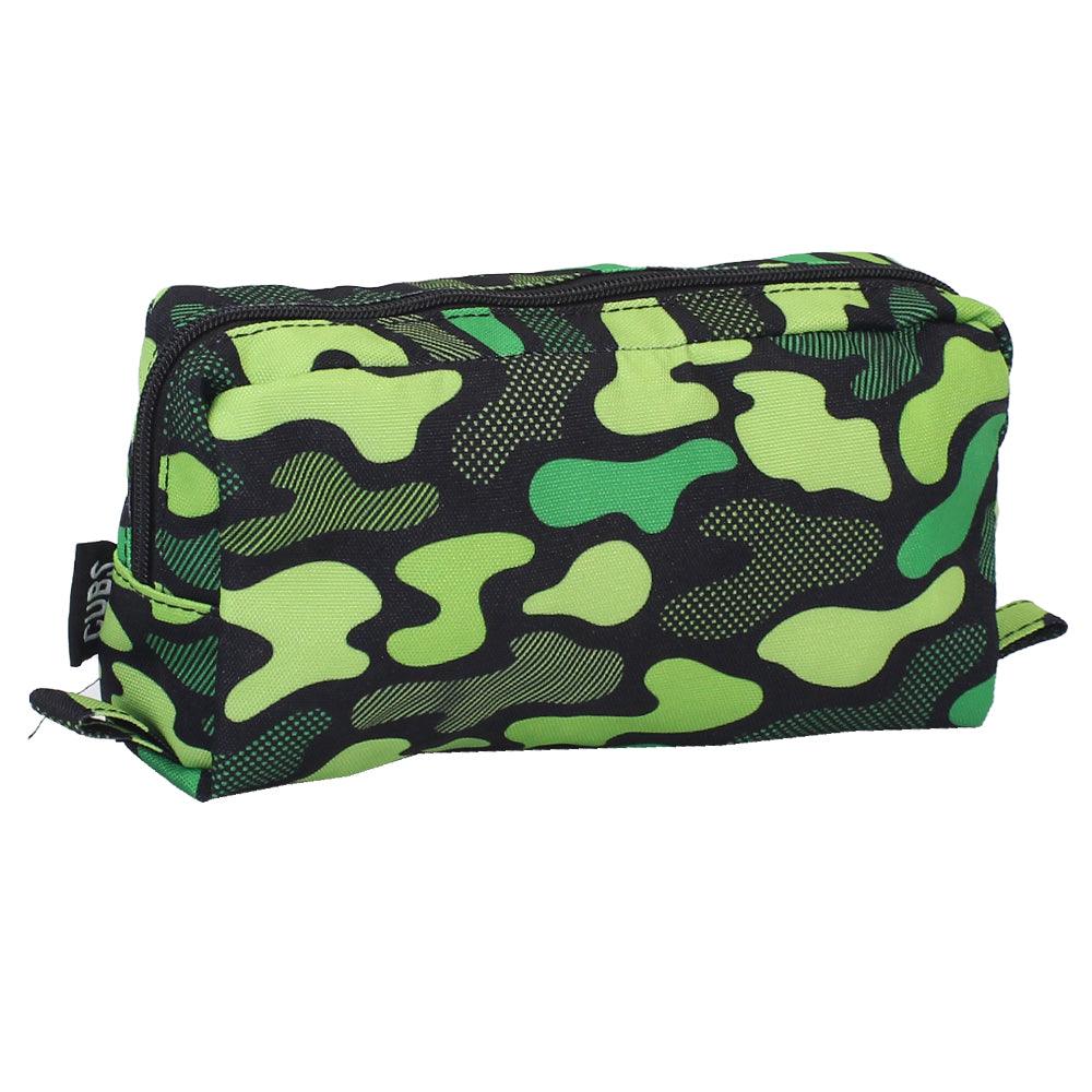 CUBS FOOTBALL GREEN CAMO HARD TOP PENCIL CASE - Ourkids - Cubs