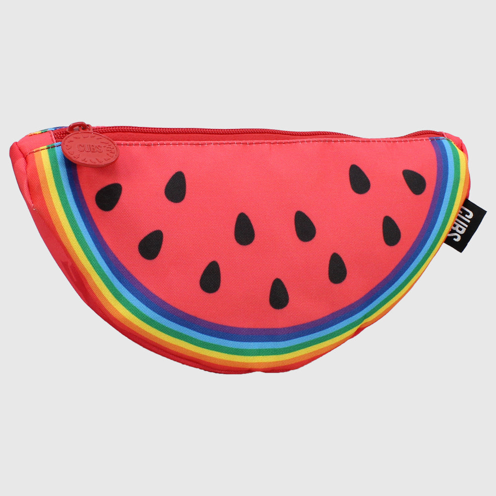 Cubs Fuchsia/Rainbow Watermelon Pouch - Ourkids - Cubs