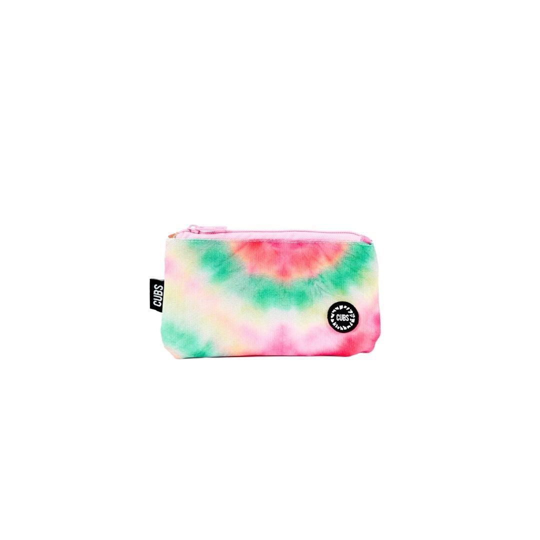 Cubs Girl Power Tie Dye Big & Basic Pencil Case - Ourkids - Cubs