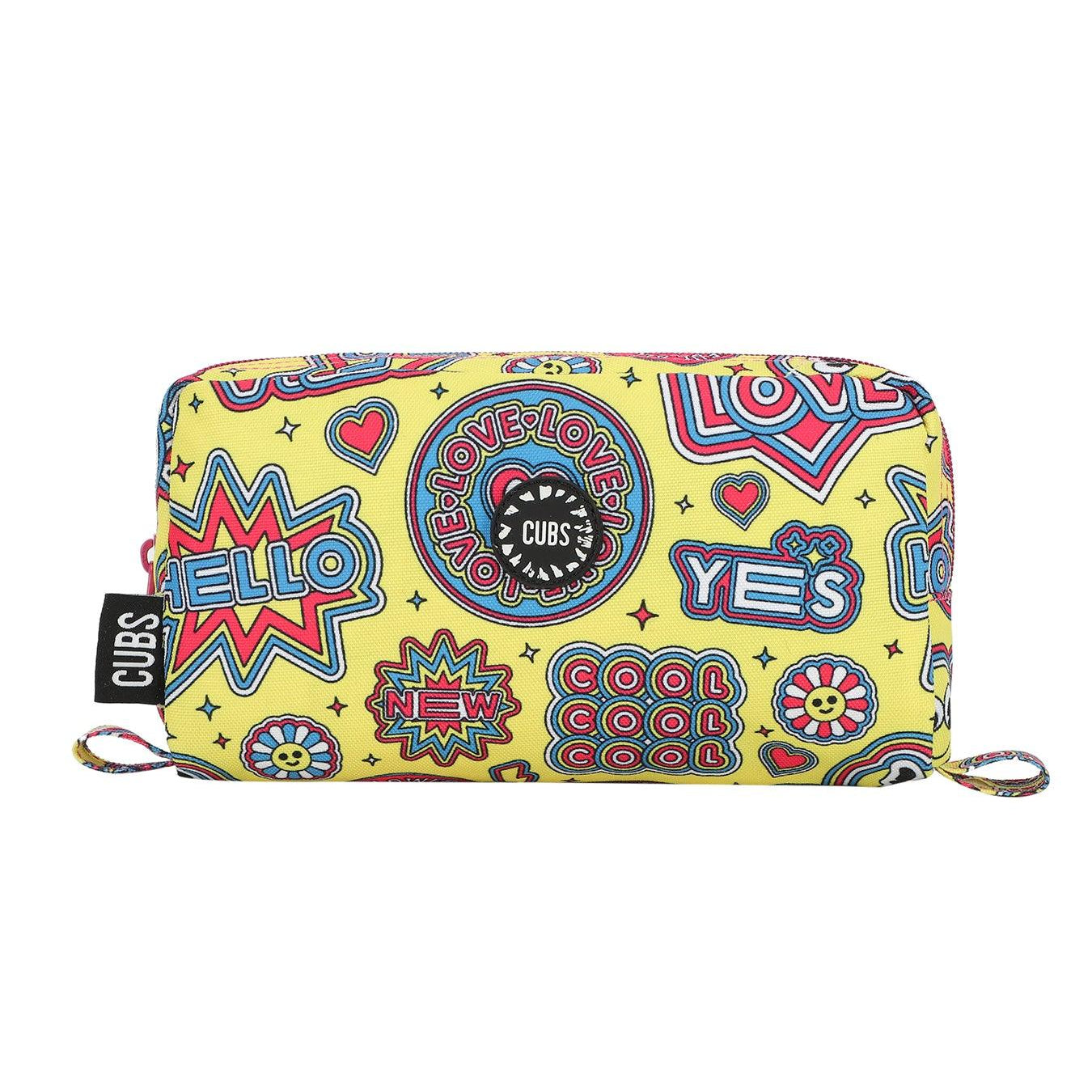 Cubs Good Vibes And Smiles Pencil Case - Ourkids - Cubs