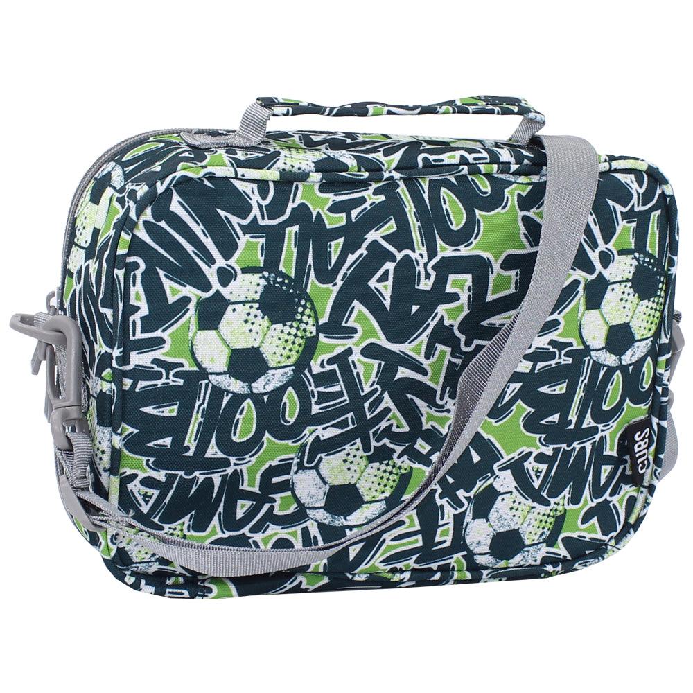 CUBS Graffiti Football CROSS BODY LUNCH BAG - Ourkids - Cubs