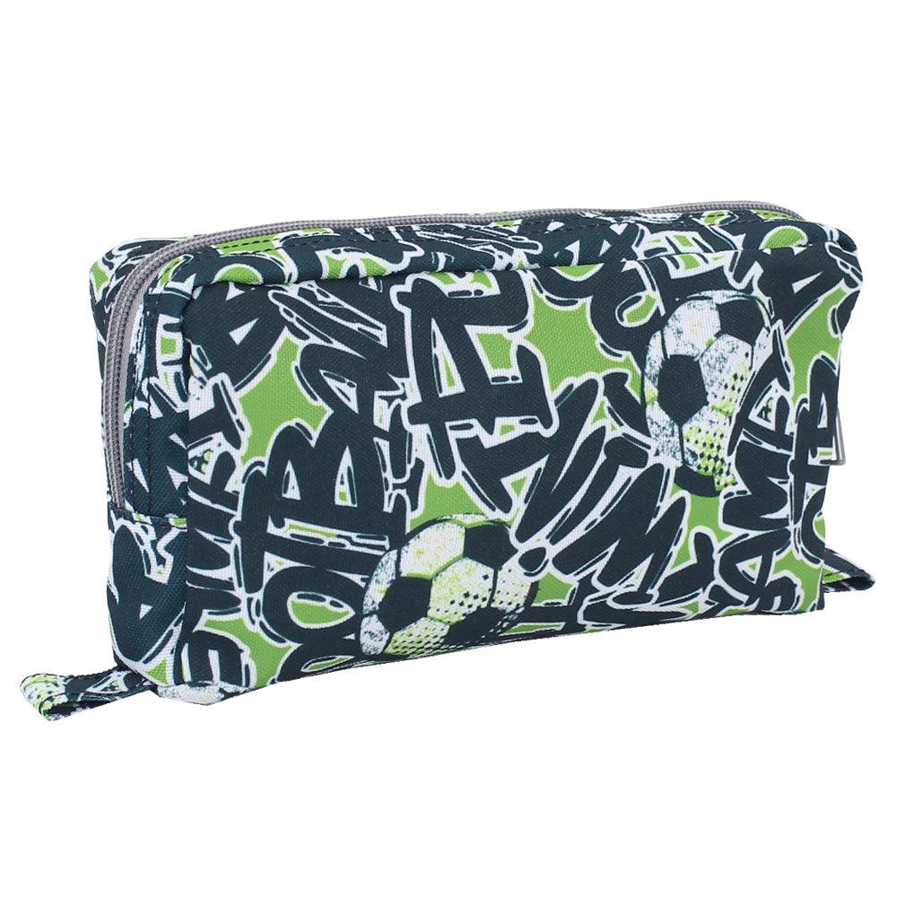 CUBS GRAFFITI FOOTBALL PENCIL CASE - Ourkids - Cubs