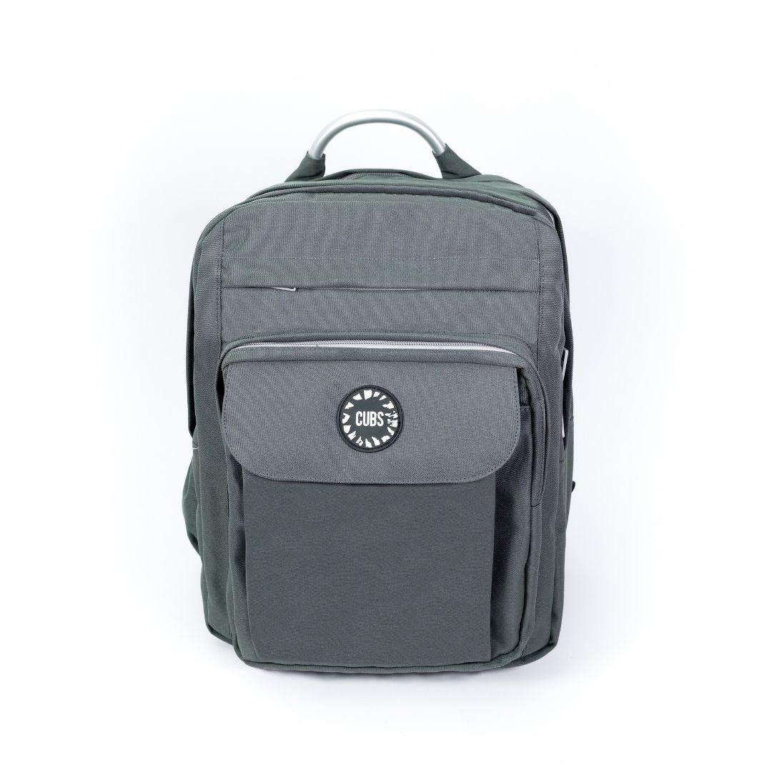 Cubs Grey XXL Backpack (25Inch) - Ourkids - Cubs