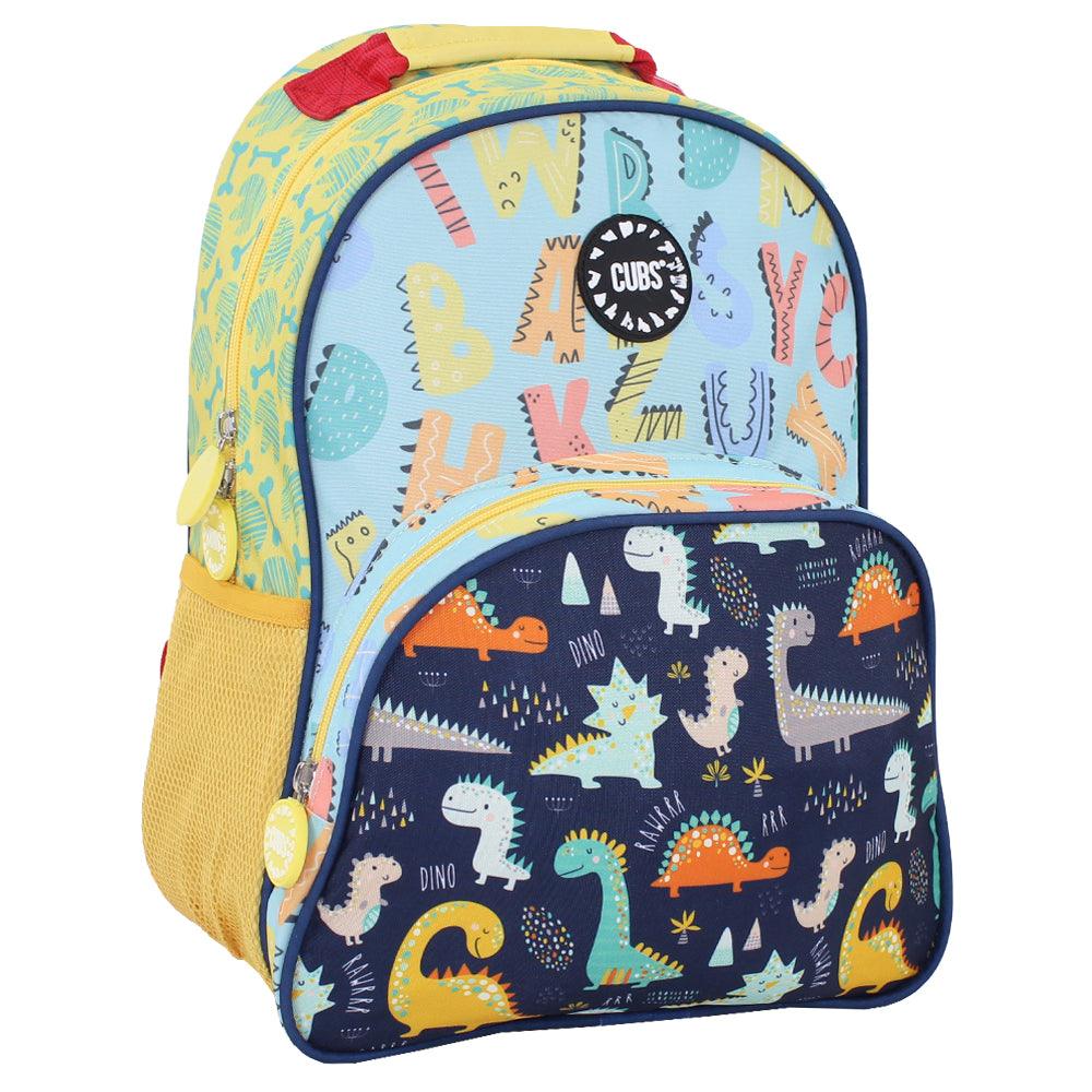 CUBS I KNOW MY ALPHABET DINO PRE-SCHOOL BACKPACK - Ourkids - Cubs