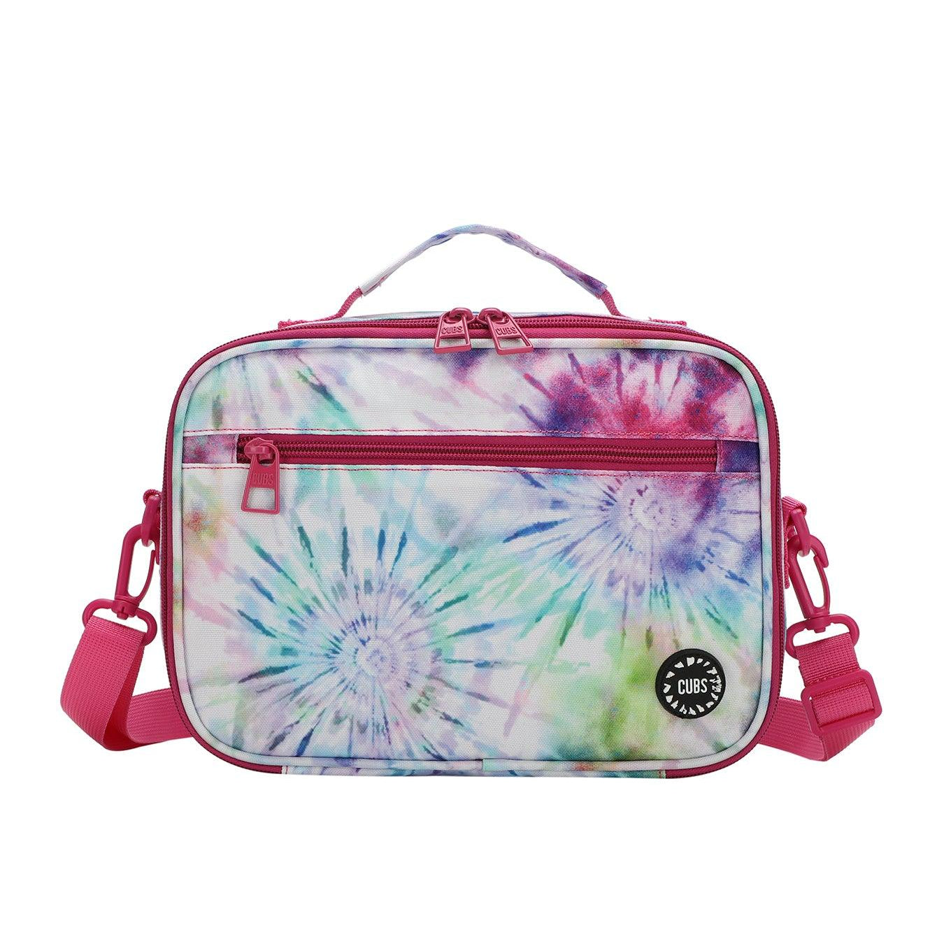 Cubs Lavender Tie Dye Cross Body Lunch Bag - Ourkids - Cubs