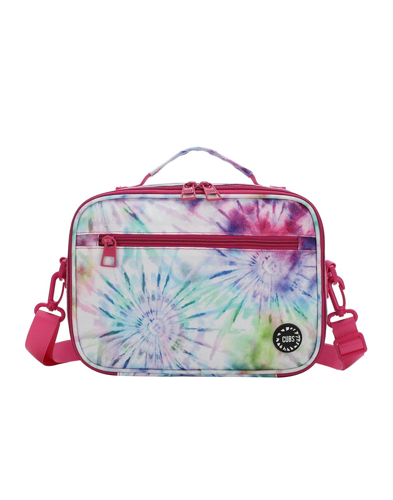 Cubs Lavender Tie Dye Cross Body Lunch Bag - Ourkids - Cubs