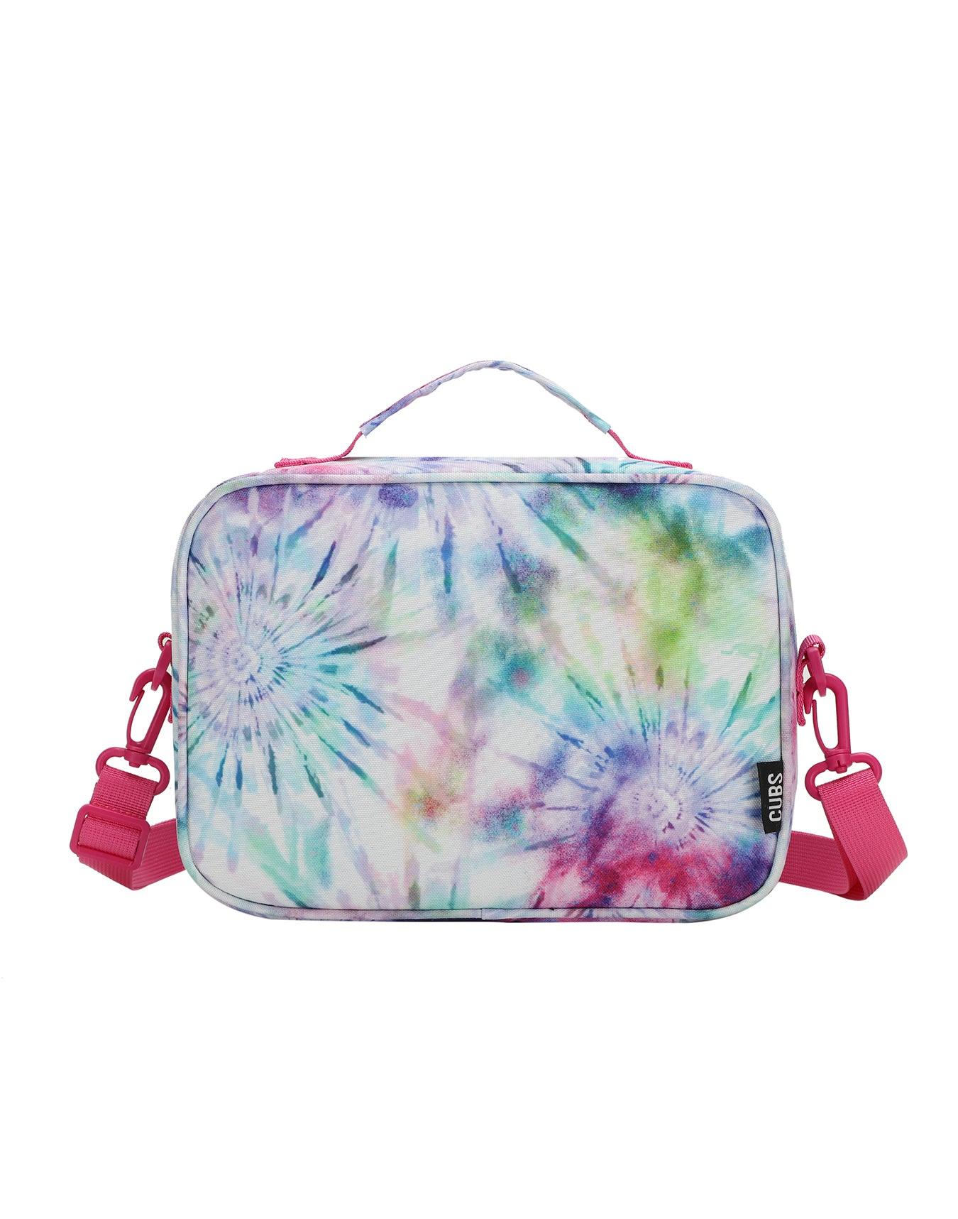 Cubs Lavender Tie Dye Cross Body Lunch Bag - Ourkids - Cubs