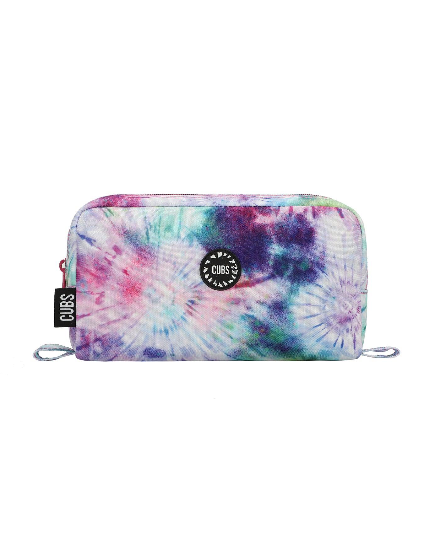 Cubs Lavender Tie Dye Pencil Case - Ourkids - Cubs