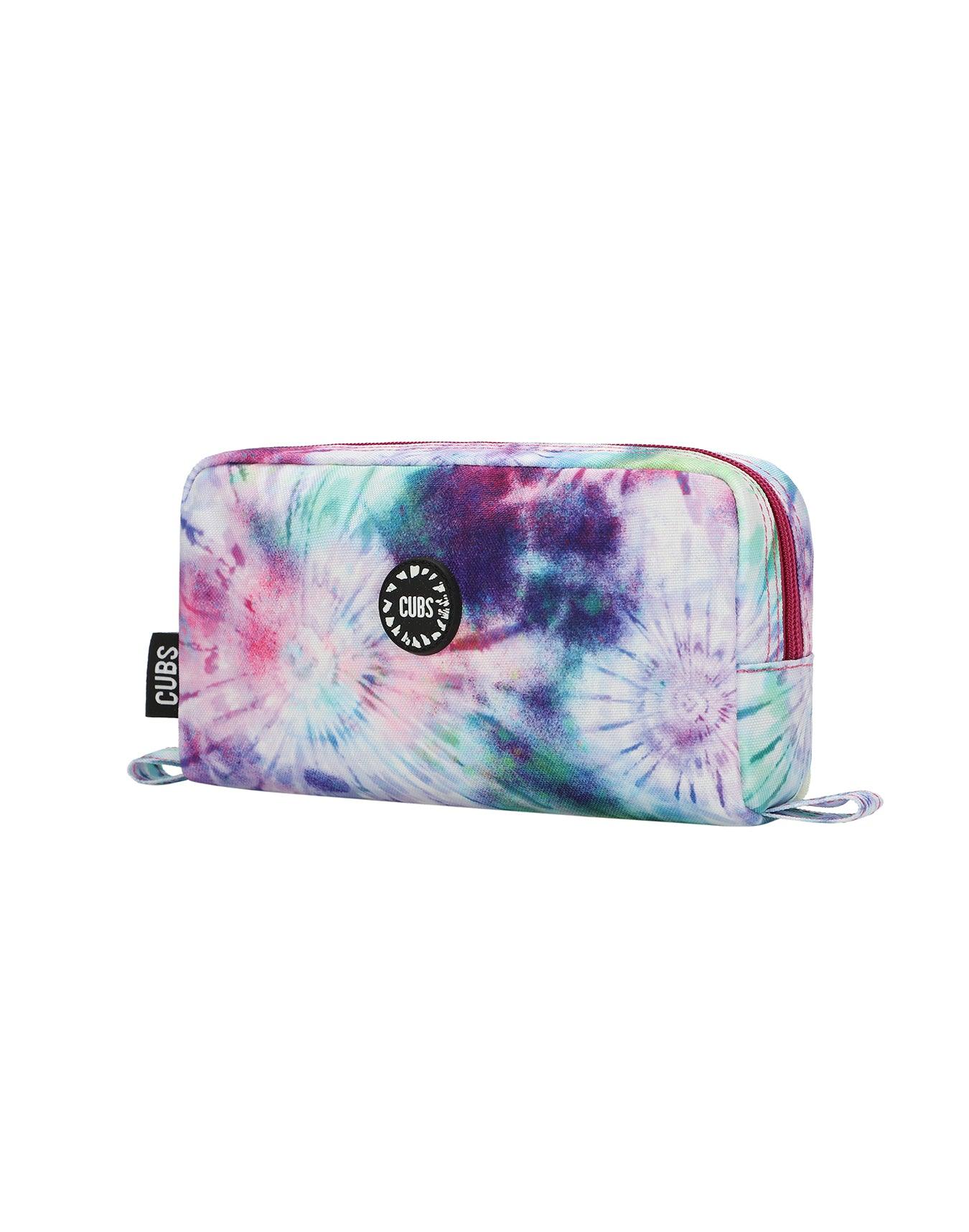 Cubs Lavender Tie Dye Pencil Case - Ourkids - Cubs