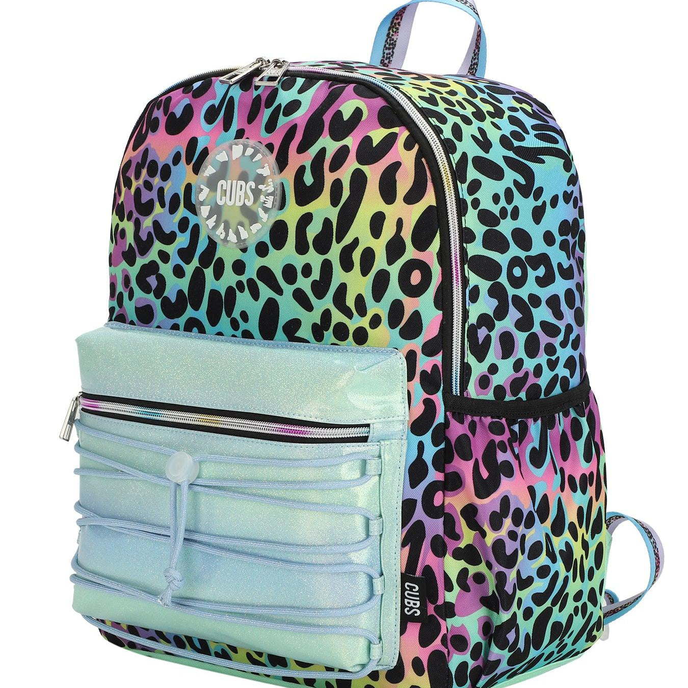 Cubs Leopard High School Backpack - Ourkids - Cubs