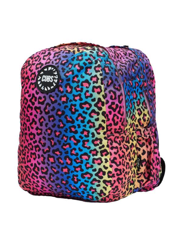 CUBS LEOPARD TIE DYE BIG AND BASIC BACKPACK - Ourkids - Cubs