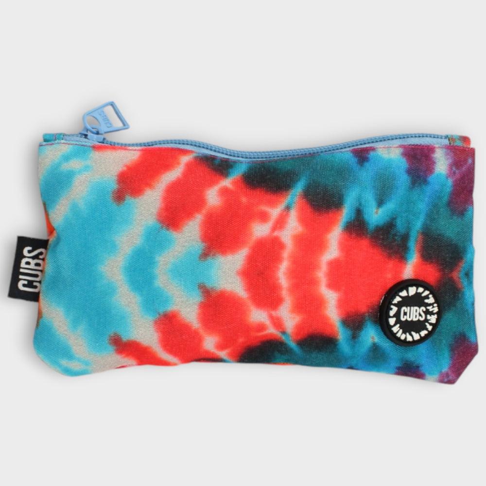 Cubs Light Tie Dye Big & Basic Pencil Case - Ourkids - Cubs