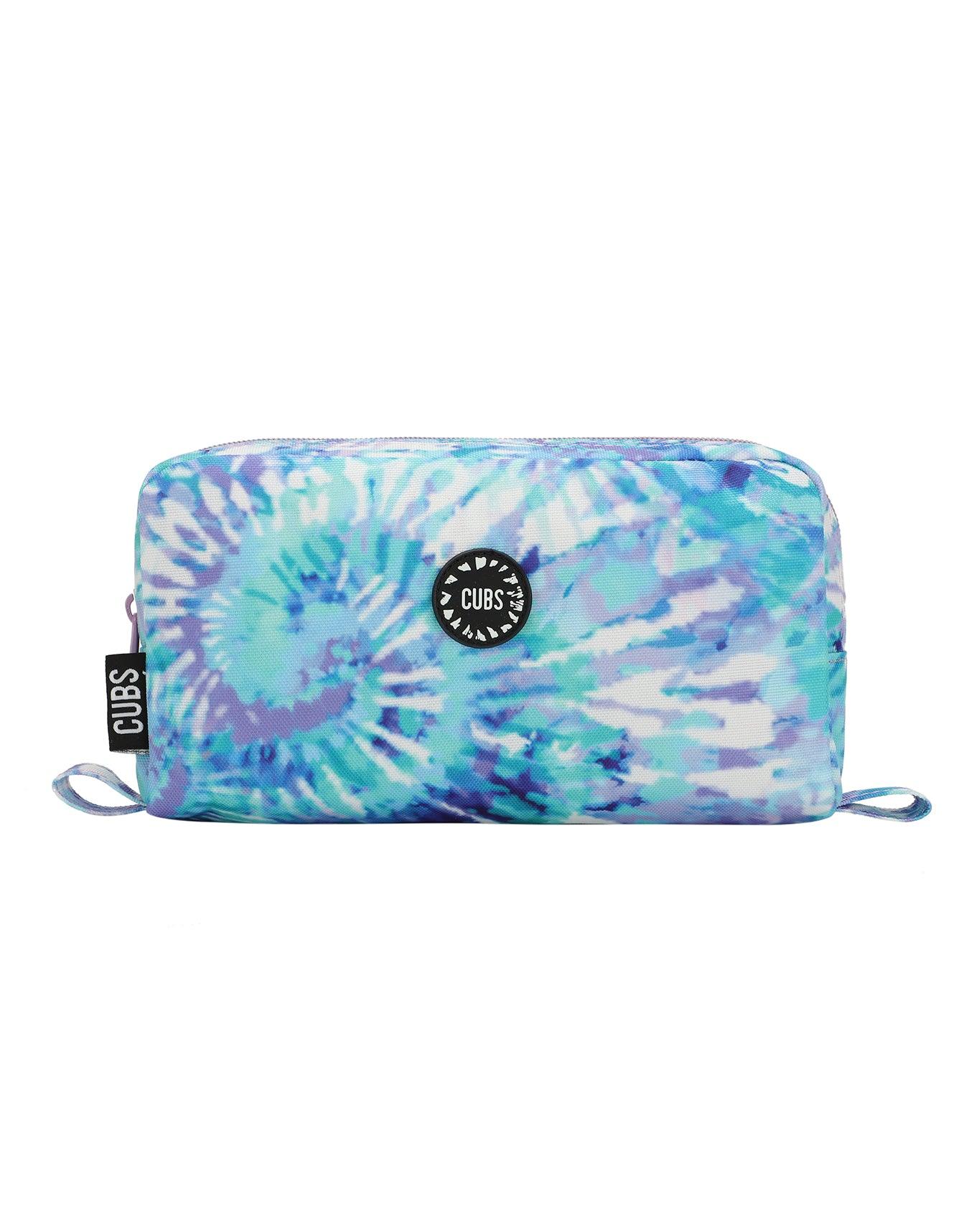 CUBS Lilac & Tiffany Blue Tie Dye Pencil Case - Ourkids - Cubs