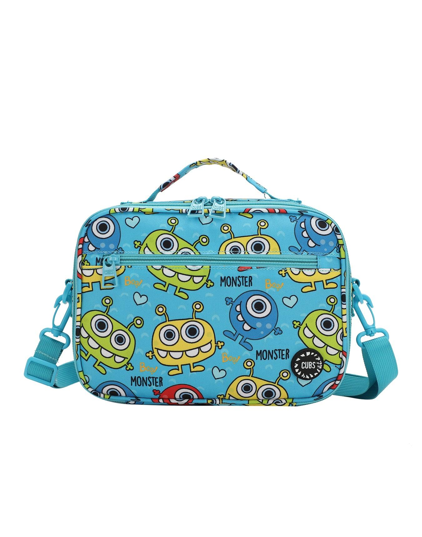 Cubs Monster Teeth Cross Body Lunch Bag - Ourkids - Cubs