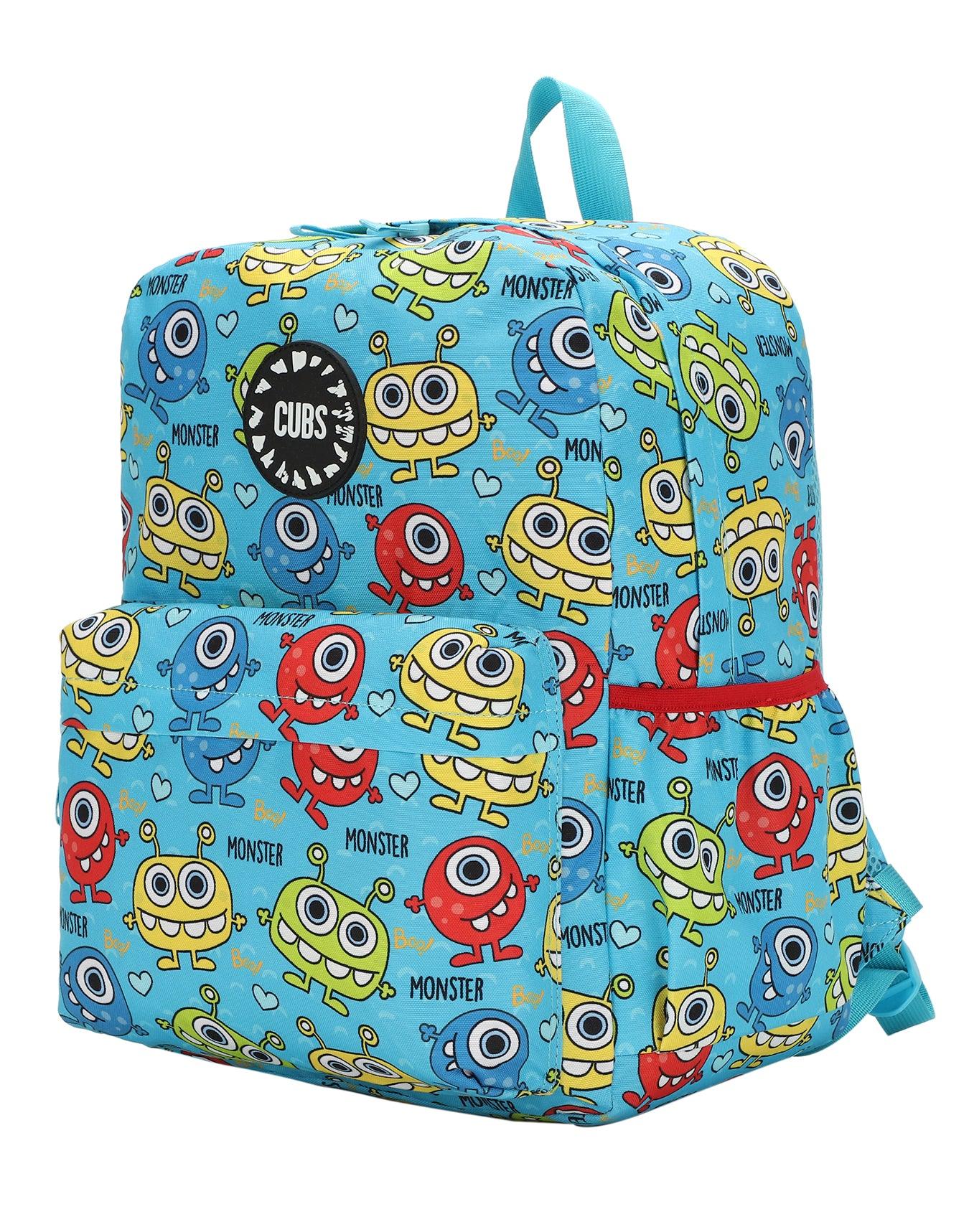 Cubs Monster Teeth Junior Student Backpack - Ourkids - Cubs