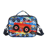 Cubs Monster Truck In Flames Cross Body Lunch Bag - Ourkids - Cubs