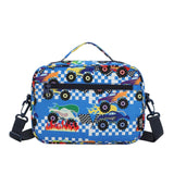 Cubs Monster Truck In Flames Cross Body Lunch Bag - Ourkids - Cubs