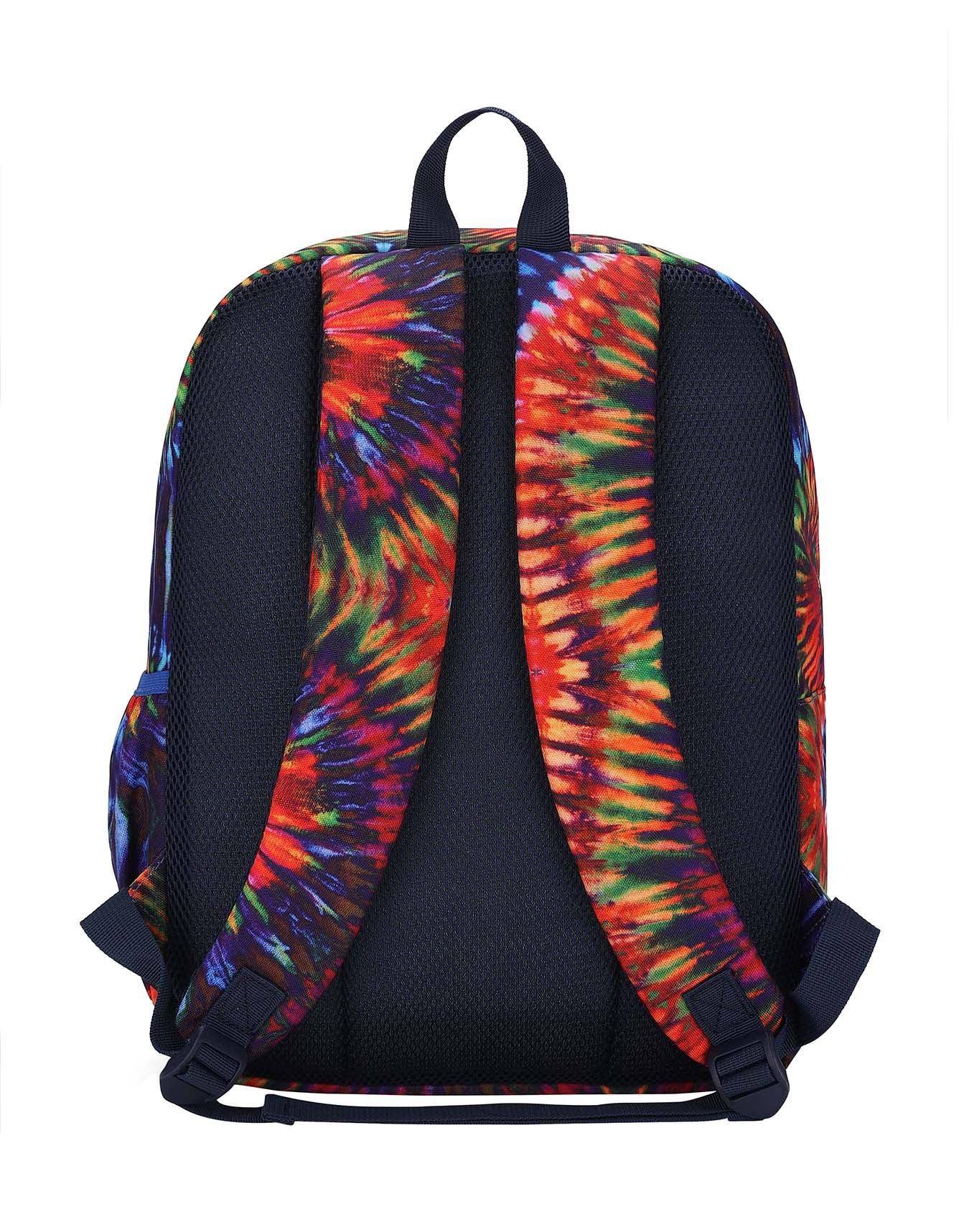 Cubs Navy/Red Tie Dye Junior Student Backpack - Ourkids - Cubs