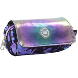 Cubs NEON BLACK PURPLE TIE DYE HIGH SCHOOL PENCIL CASE - Ourkids - Cubs