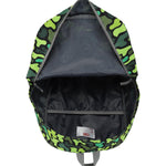 Cubs Neon Green Camo Junior Student Backpack - Ourkids - Cubs