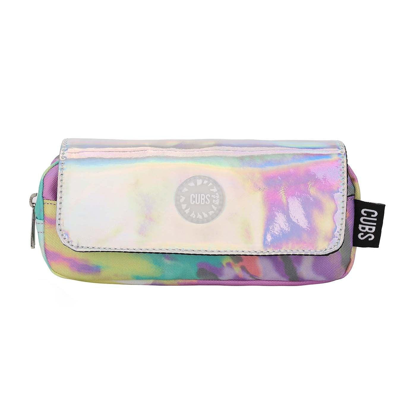 CUBS PASTEL TIE DYE HIGH SCHOOL PENCIL CASE - Ourkids - Cubs