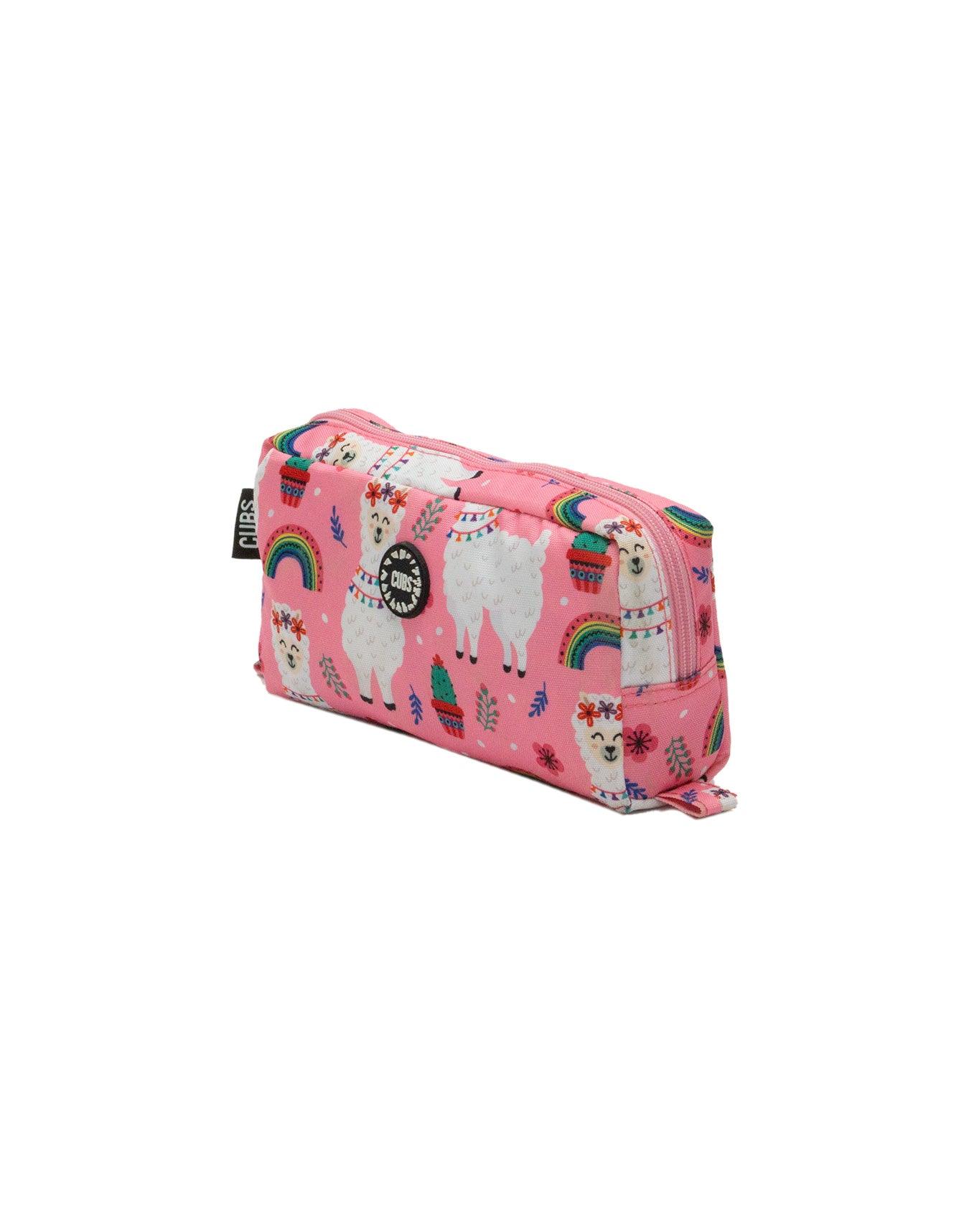 Cubs Pink Llama Pencil Case - Ourkids - Cubs