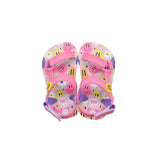 Cubs Pink Smiles And Flowers Baby Girl Sling Sandal - Ourkids - Cubs