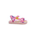 Cubs Pink Smiles And Flowers Baby Girl Sling Sandal - Ourkids - Cubs