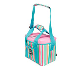 Cubs Pink Stripes 32 Cans Cooler - Ourkids - Cubs