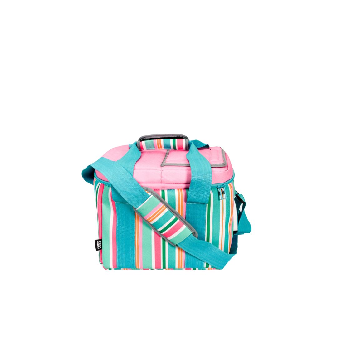 Cubs Pink Stripes 32 Cans Cooler - Ourkids - Cubs