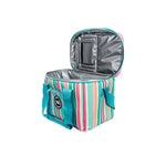 Cubs Pink Stripes 32 Cans Cooler - Ourkids - Cubs