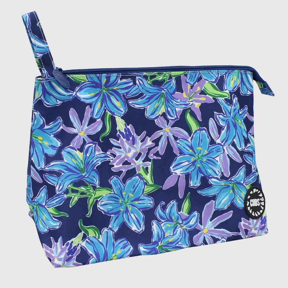 Cubs Purple Lilies Large Pouch - Ourkids - Cubs