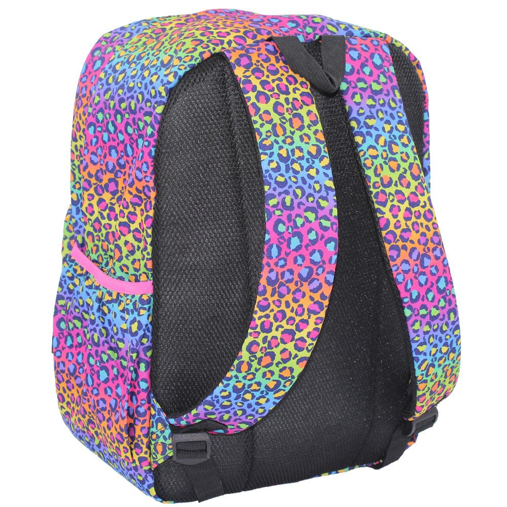 Cubs RAINBOW LEOPARD JUNIOR STUDENT Backpack 15-Inch - Ourkids - Cubs