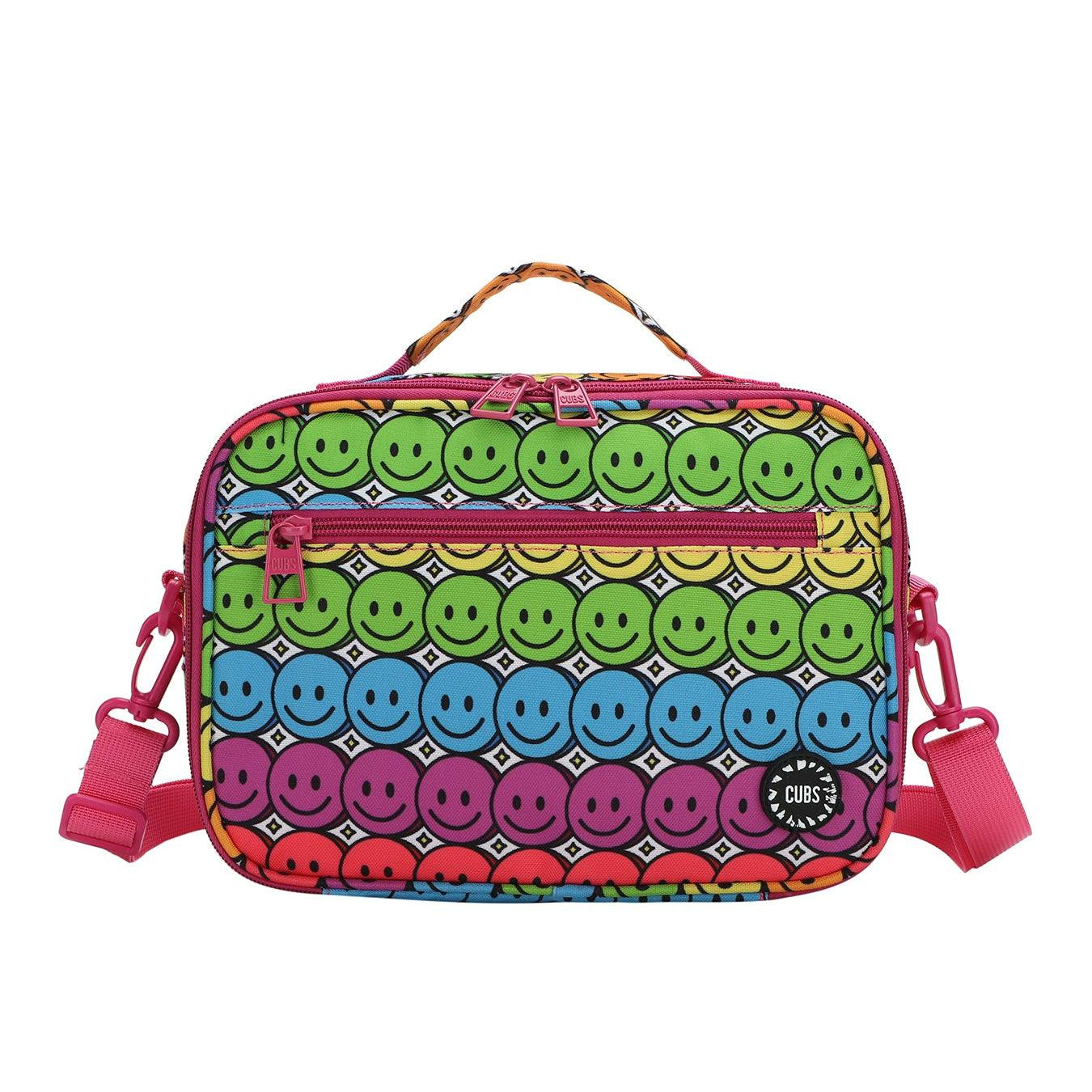 Cubs Rainbow Smiles Cross Body Lunch Bag - Ourkids - Cubs