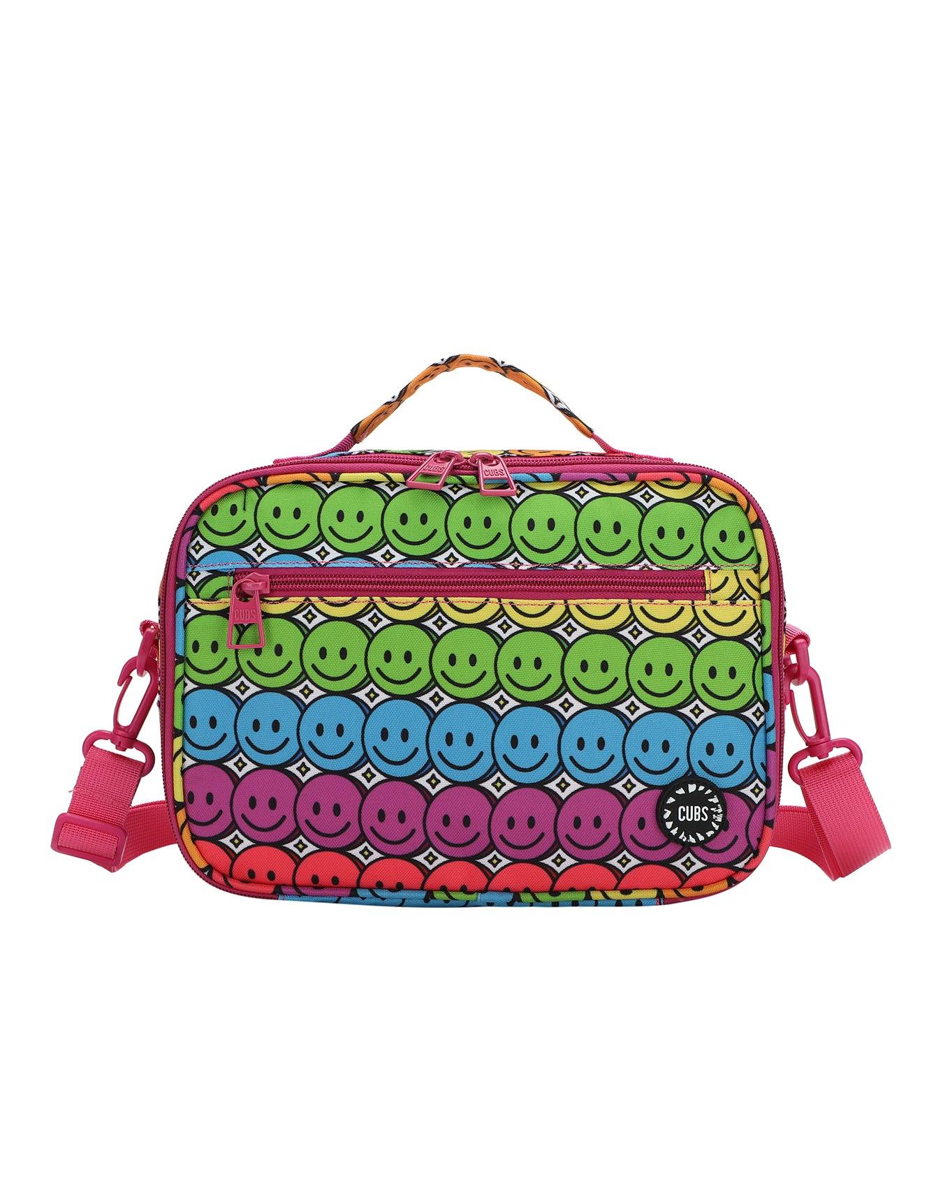 Cubs Rainbow Smiles Cross Body Lunch Bag - Ourkids - Cubs