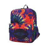 Cubs Red/Black Tie Dye Junior Student Backpack - Ourkids - Cubs