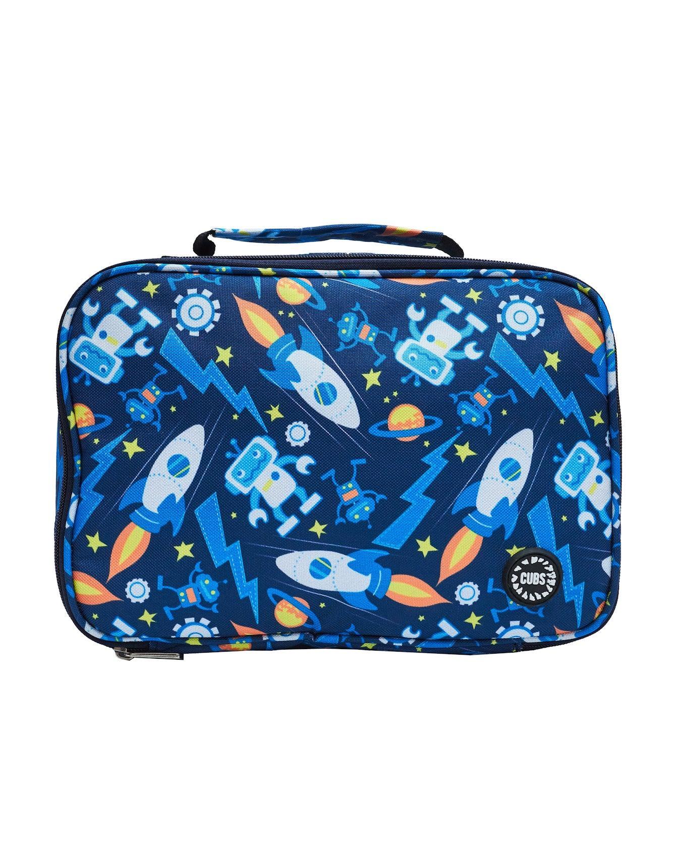 CUBS ROBOT SPACE BIG AND BASIC LUNCH BAG - Ourkids - Cubs